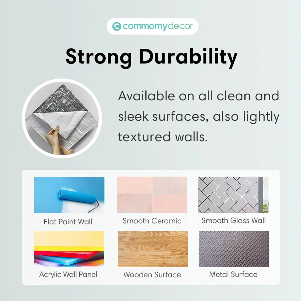 3D Brown Leather Peel and Stick Wall Tile