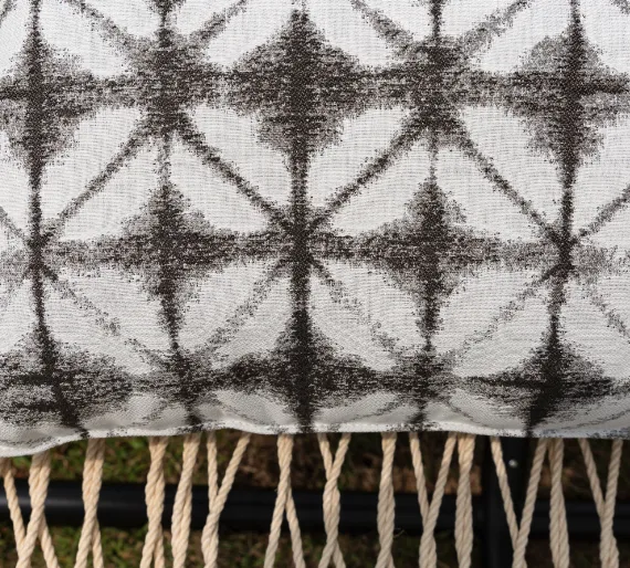 52" Long Hammock Pillow - Sunbrella Midori Stone