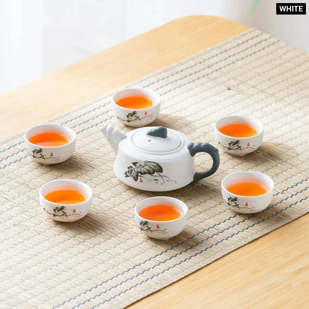 7pc Kung Fu Tea Set