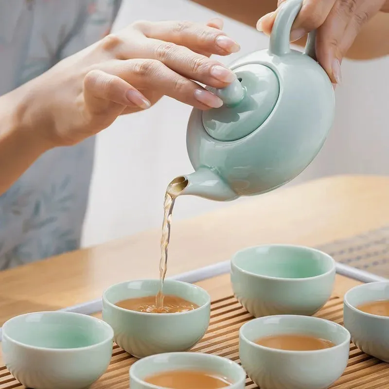7pc Kung Fu Tea Set