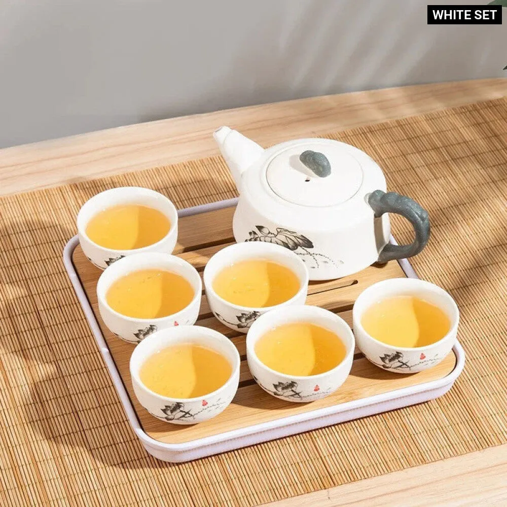 7pc Kung Fu Tea Set