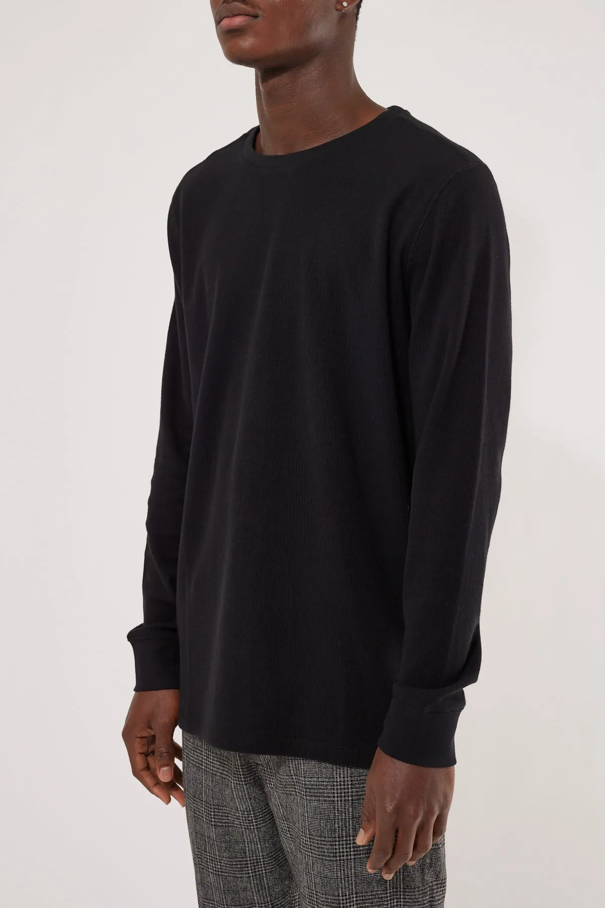 Academy Brand Workers Crew Black