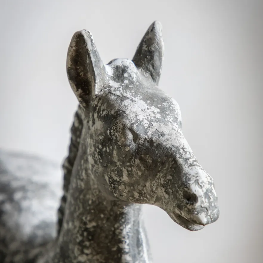 Antique Stone Horse