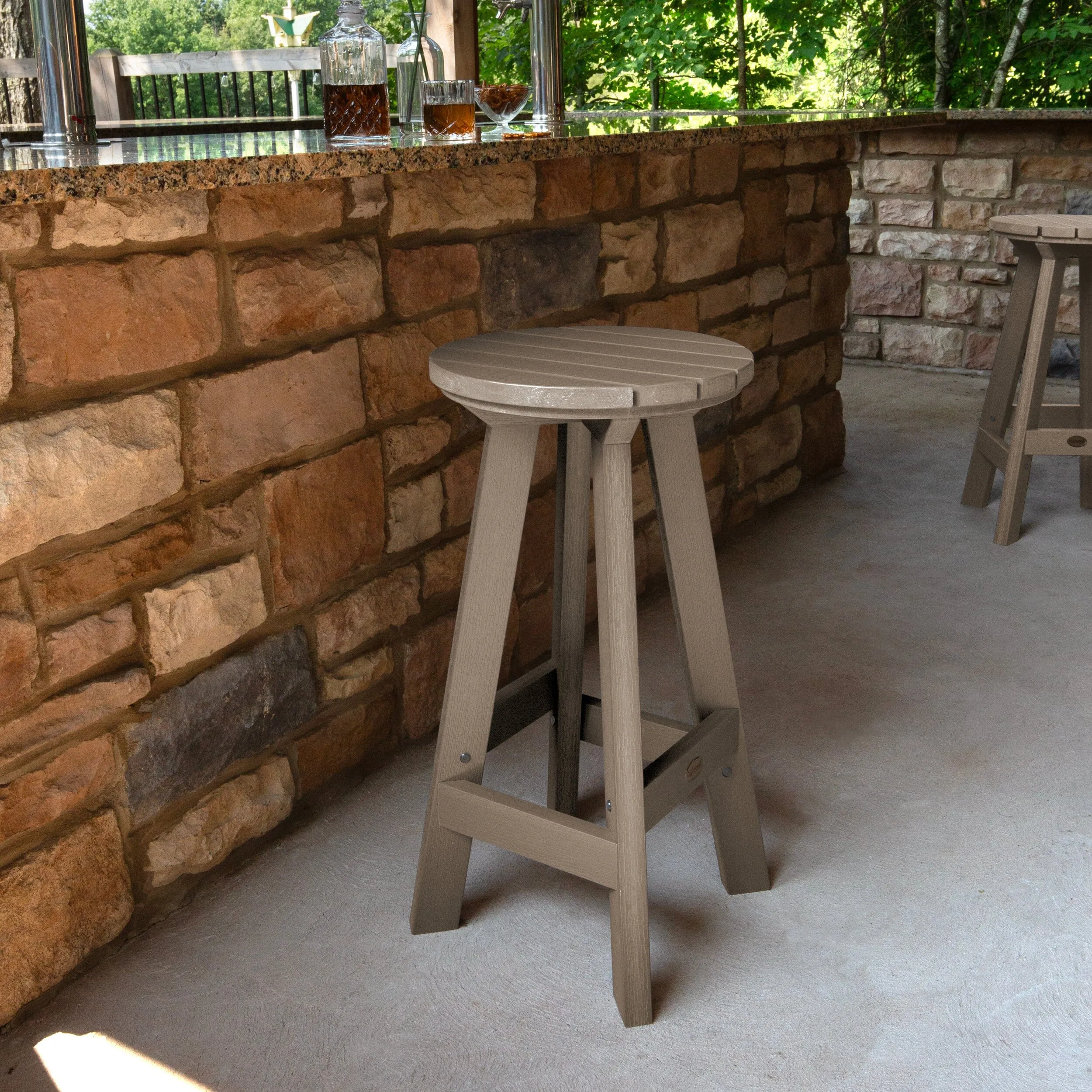 Birch Bar Height Stool