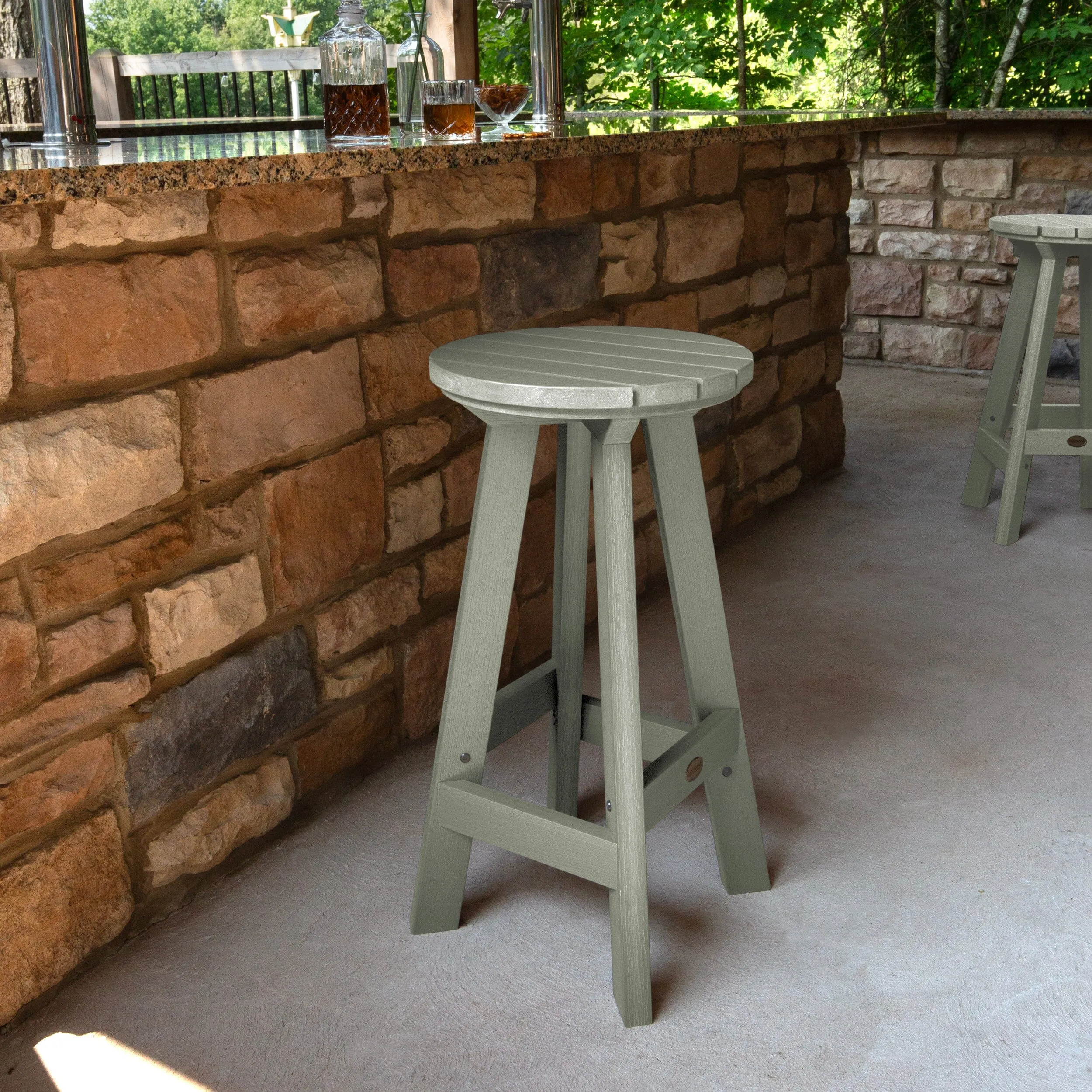 Birch Bar Height Stool