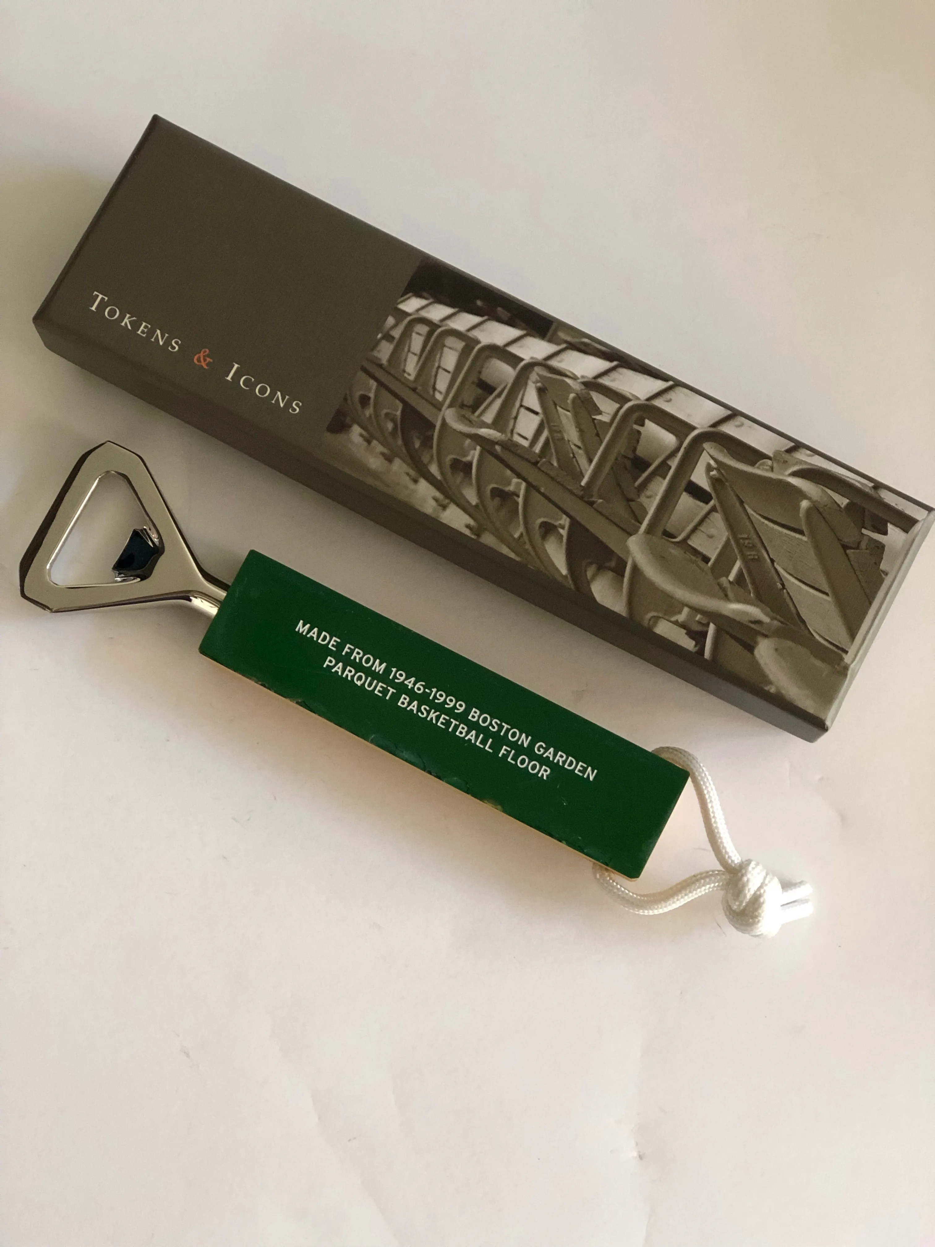 Boston Garden Floor Bottle Opener
