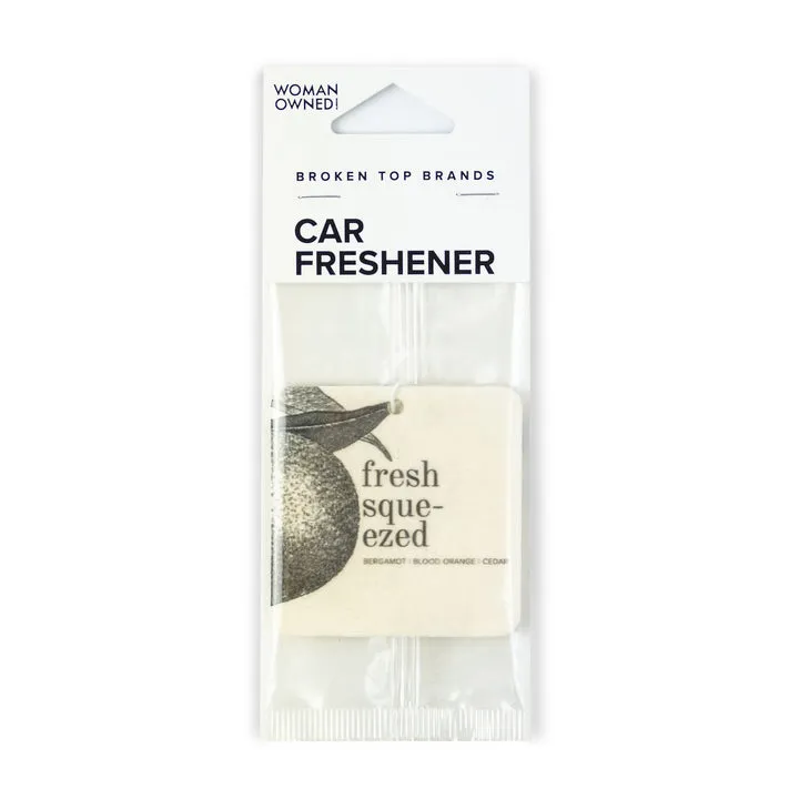 Broken Top Brands - Fresh Squeezed Car Freshener