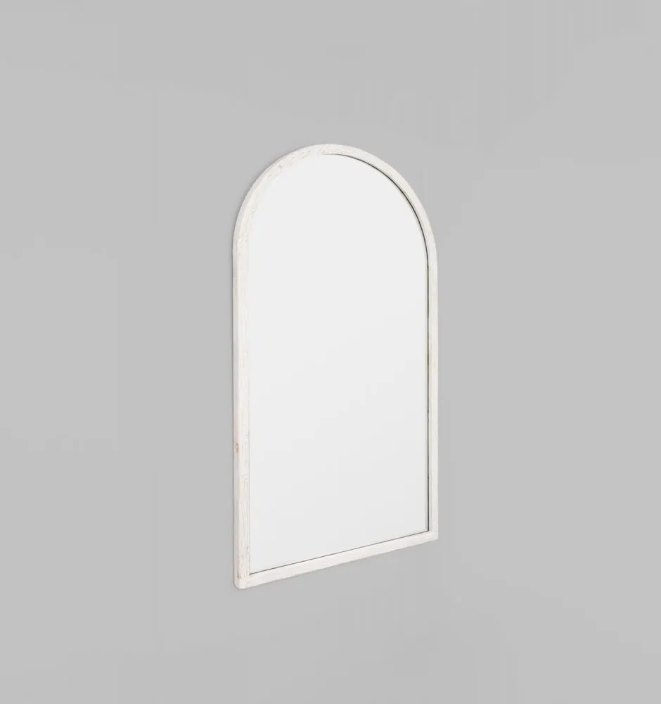 Cove Leaner White Arch Mirror 100 x 180cm - PRE ORDER