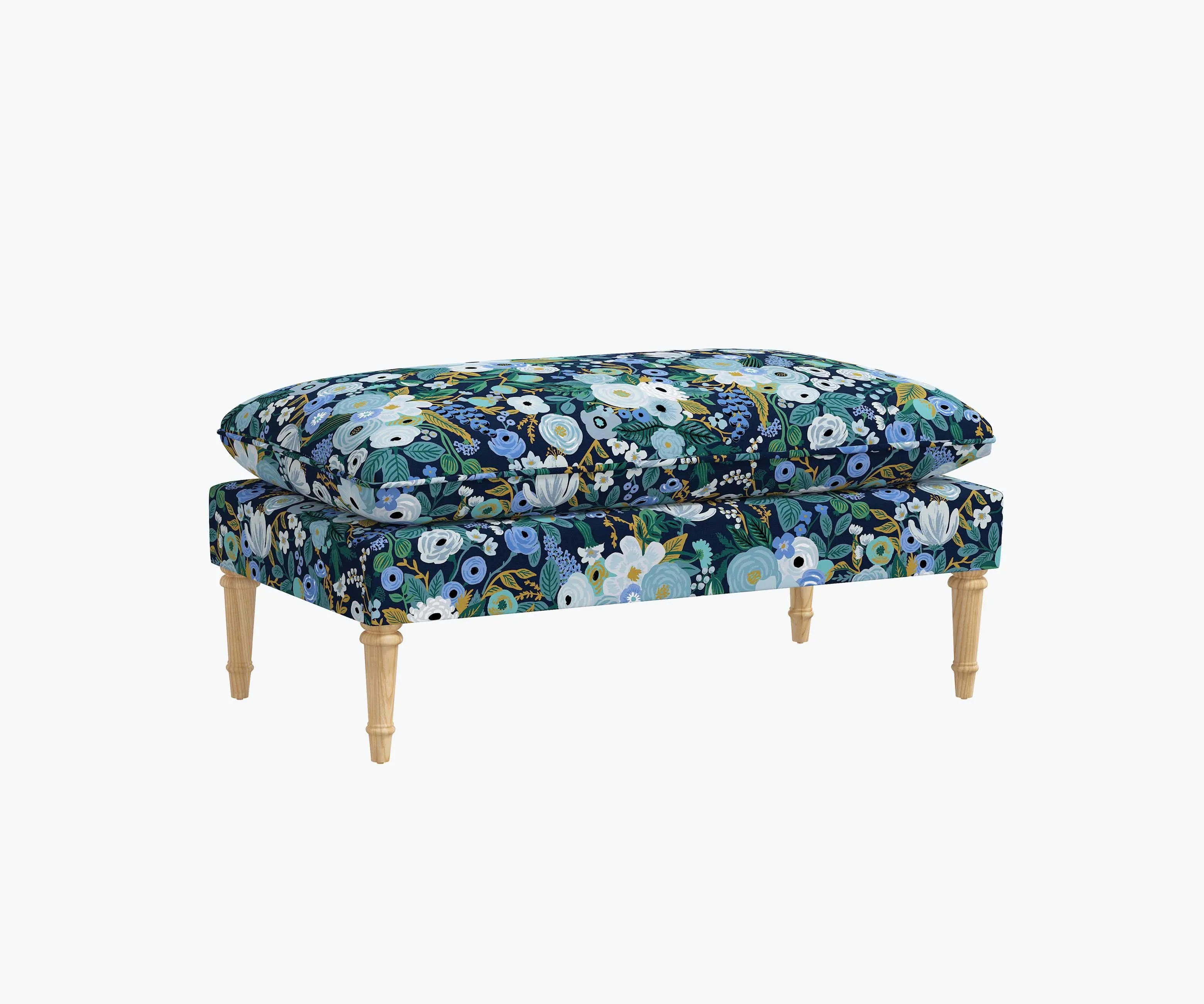 Flora Bench - Garden Party Blue