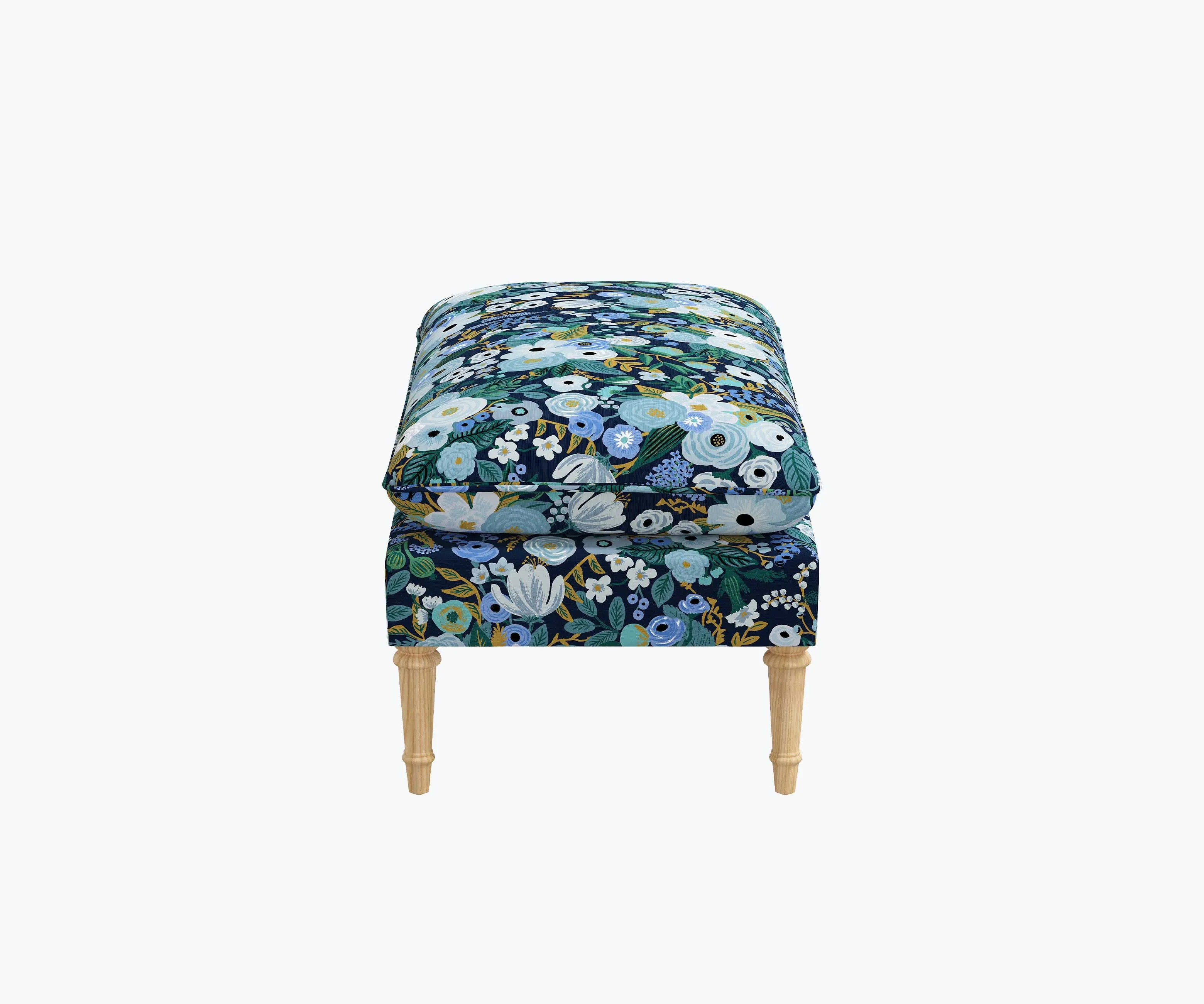 Flora Bench - Garden Party Blue
