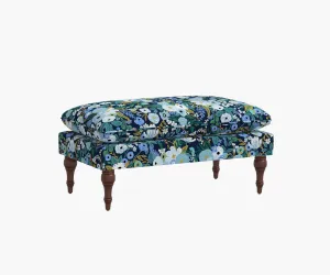 Flora Bench - Garden Party Blue