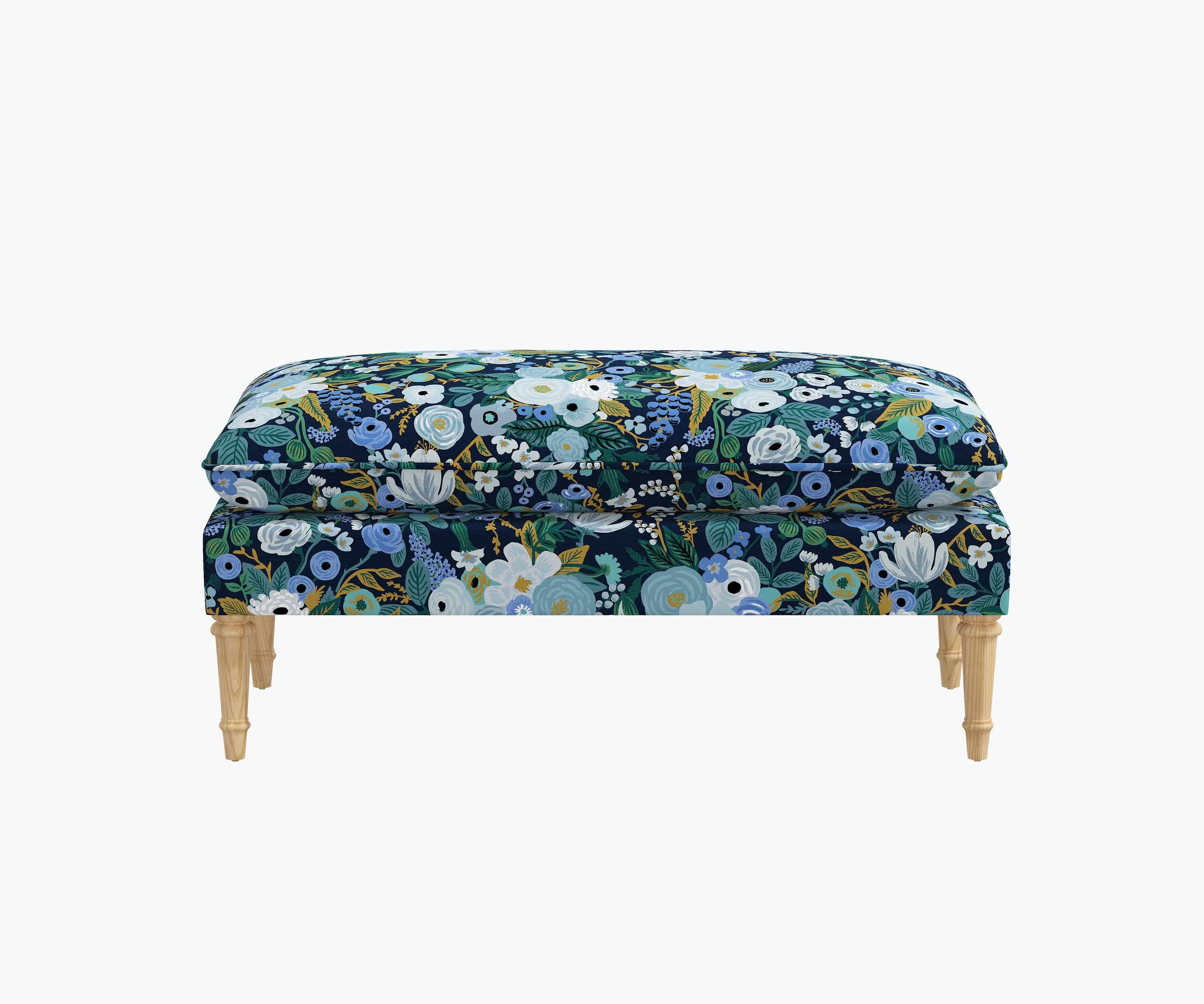 Flora Bench - Garden Party Blue