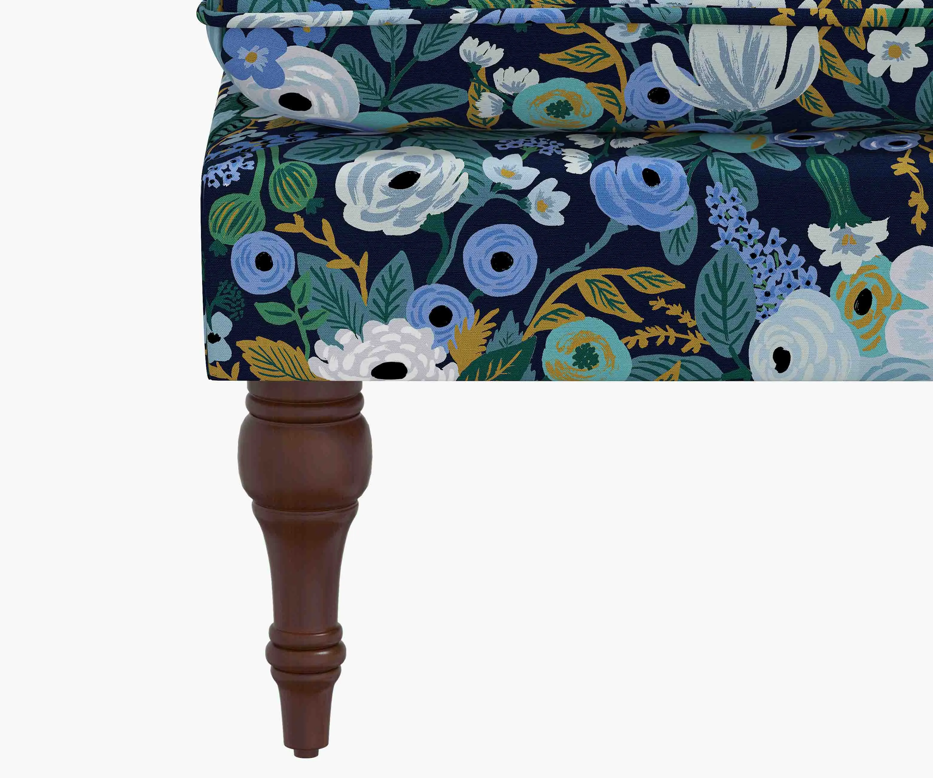 Flora Bench - Garden Party Blue