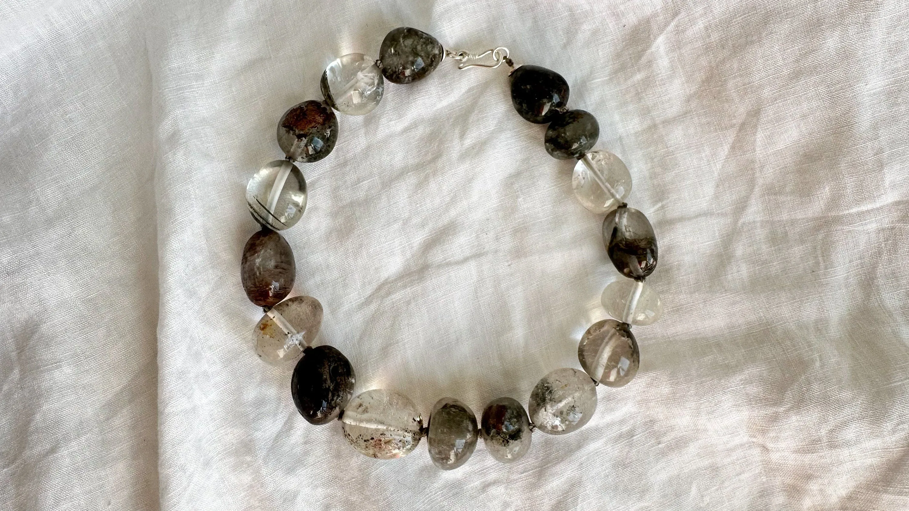 Garden Quartz & Silver Necklace. Atelier Aadya