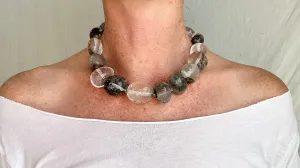 Garden Quartz & Silver Necklace. Atelier Aadya
