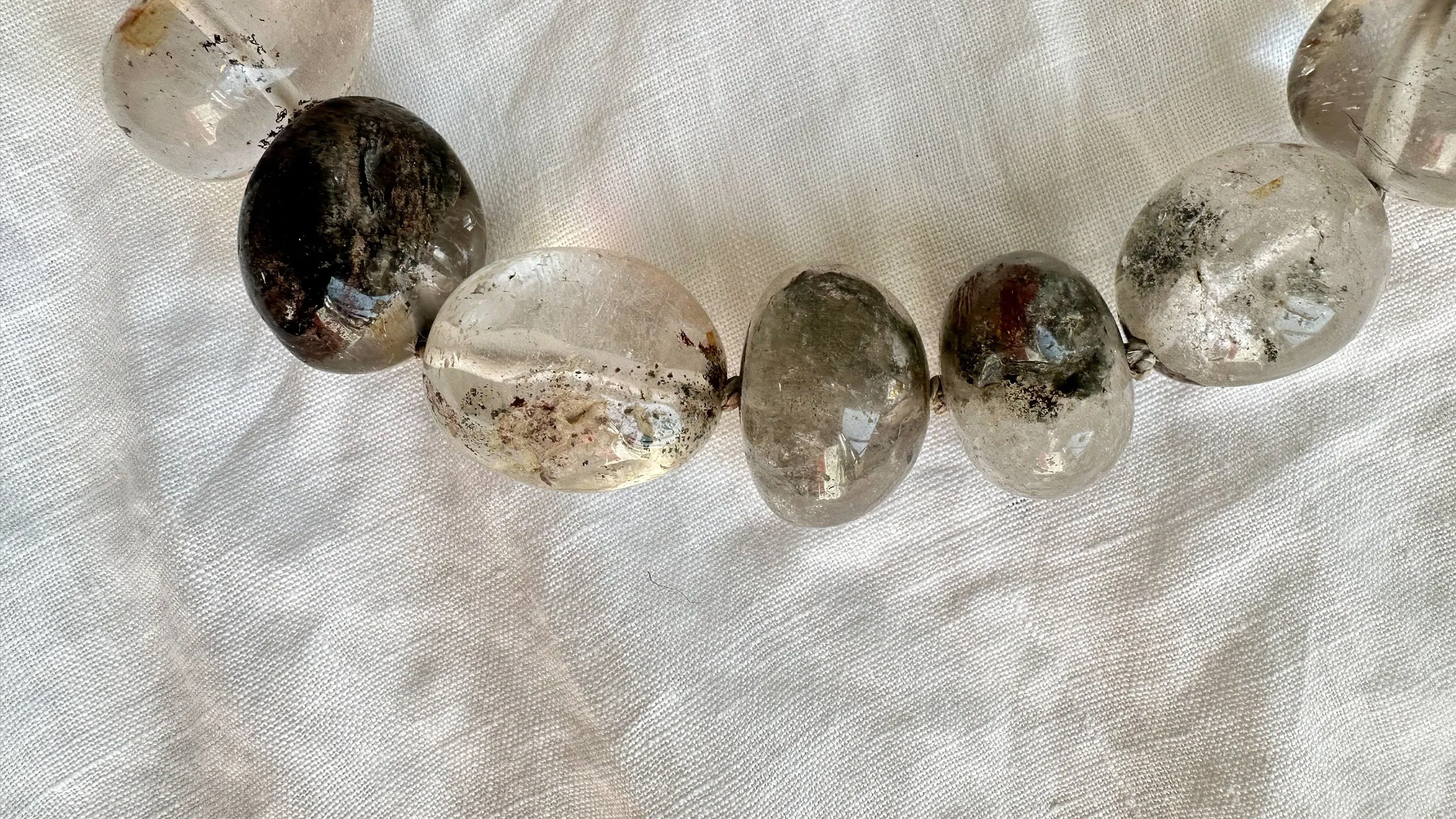 Garden Quartz & Silver Necklace. Atelier Aadya