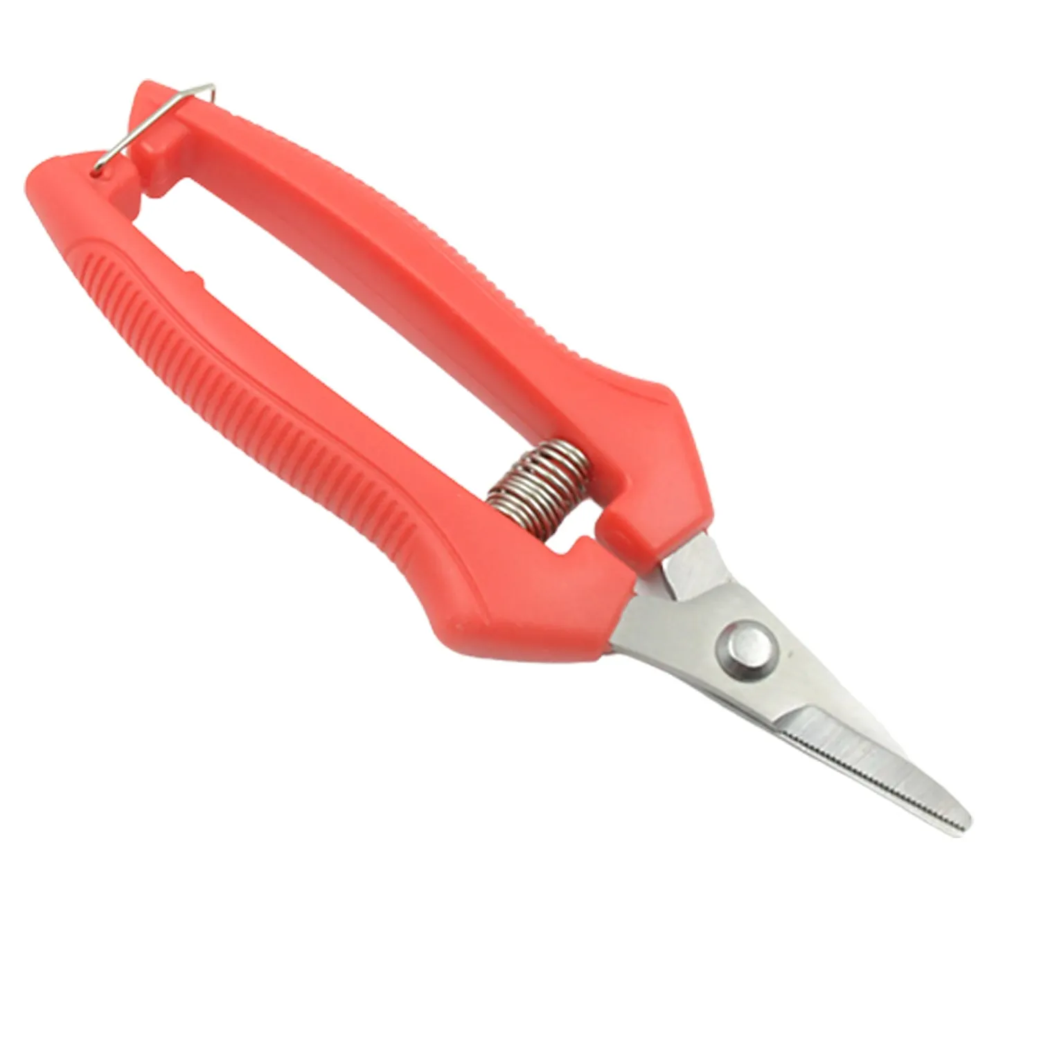 Heavy Duty Stainless Steel Cutter, Nonslip Trimming Scissors Durable Not Easy To Wear for Gardening Pruning Of Fruit Trees Flowers and Plants (With Plastic Packing)