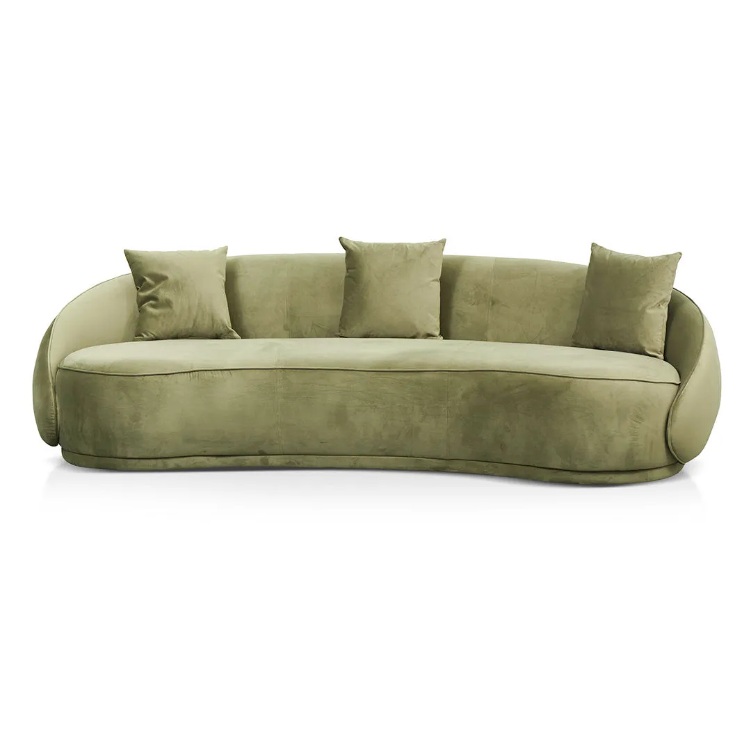 Jake 4 Seater Fabric Sofa - Elegant Sage