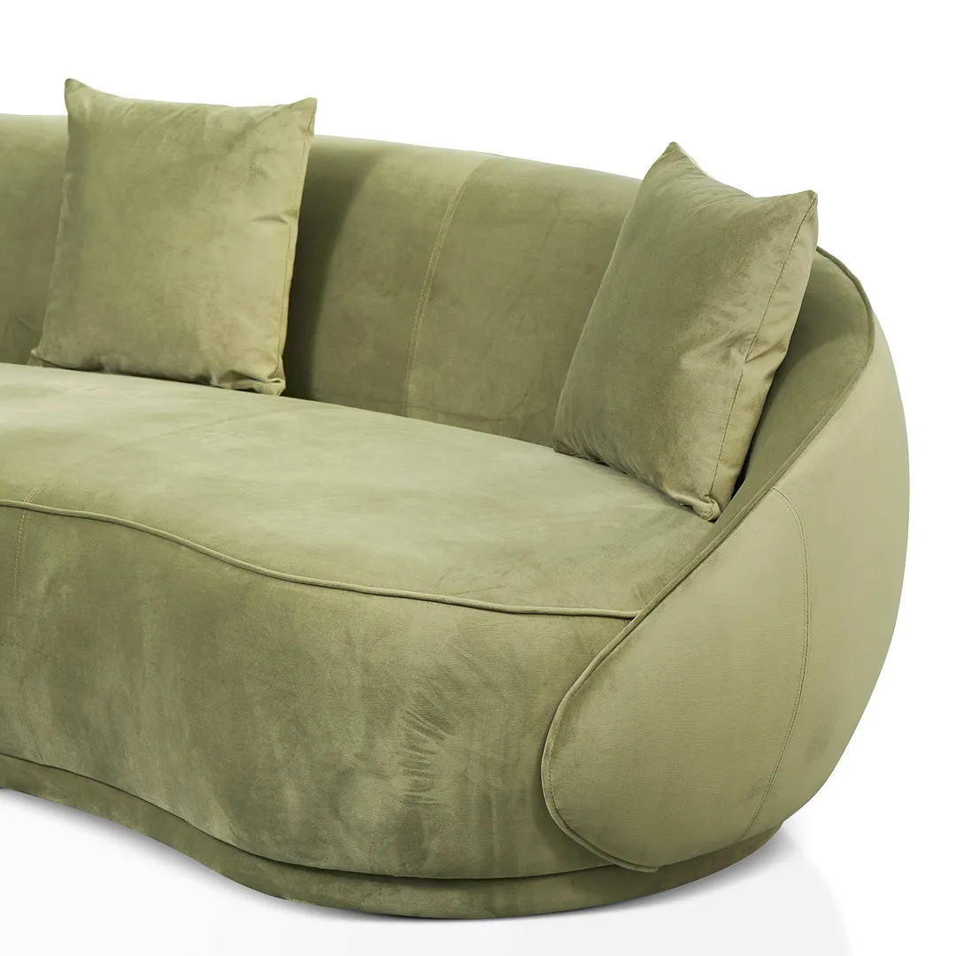 Jake 4 Seater Fabric Sofa - Elegant Sage