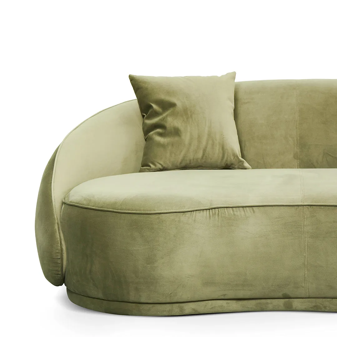 Jake 4 Seater Fabric Sofa - Elegant Sage