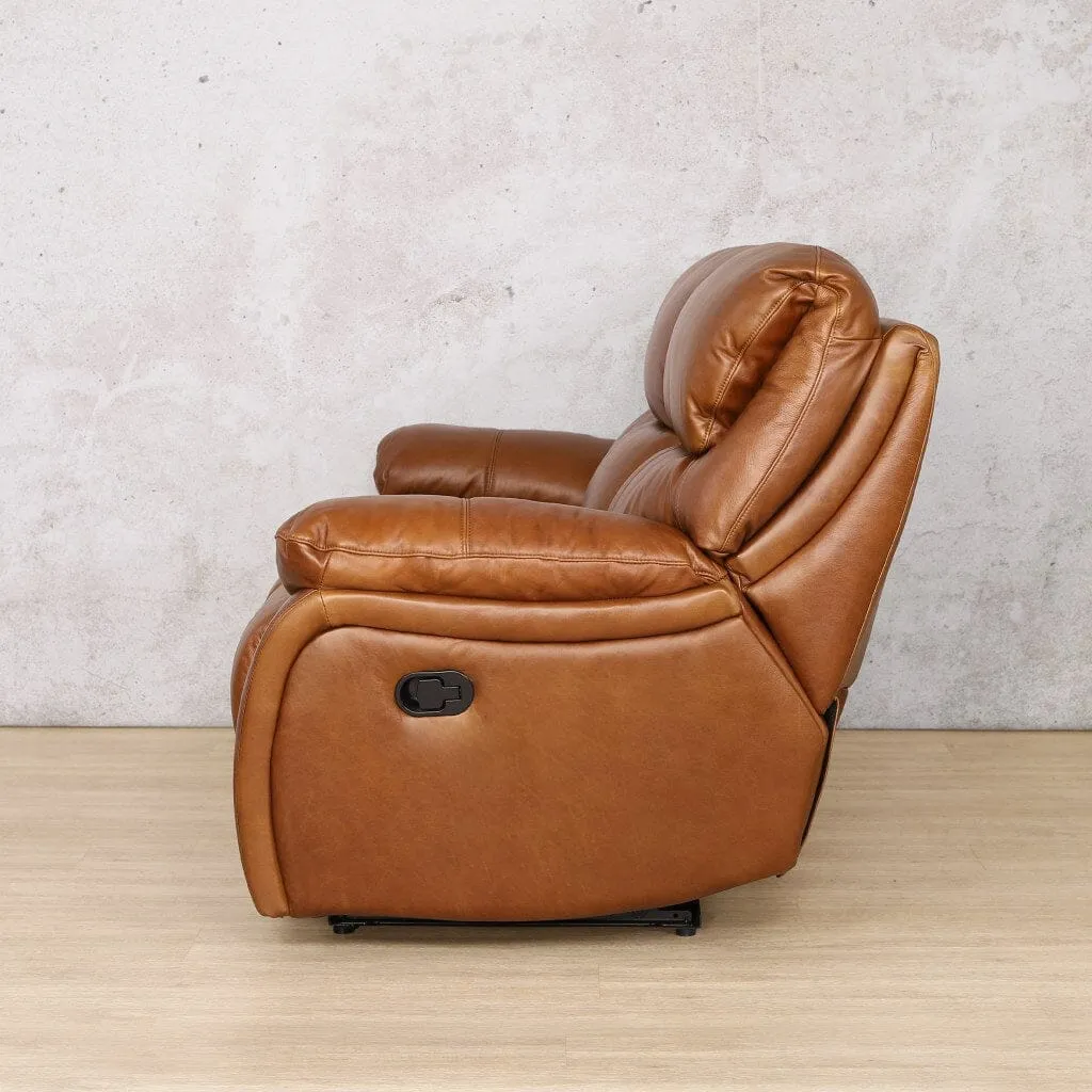 Kuta  3 Seater Leather Recliner