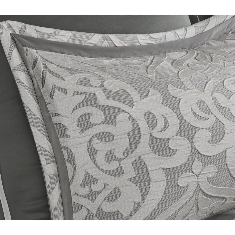 Lizebia 8 Piece Modern & Contemporary Reversible Microfiber Comforter Set
