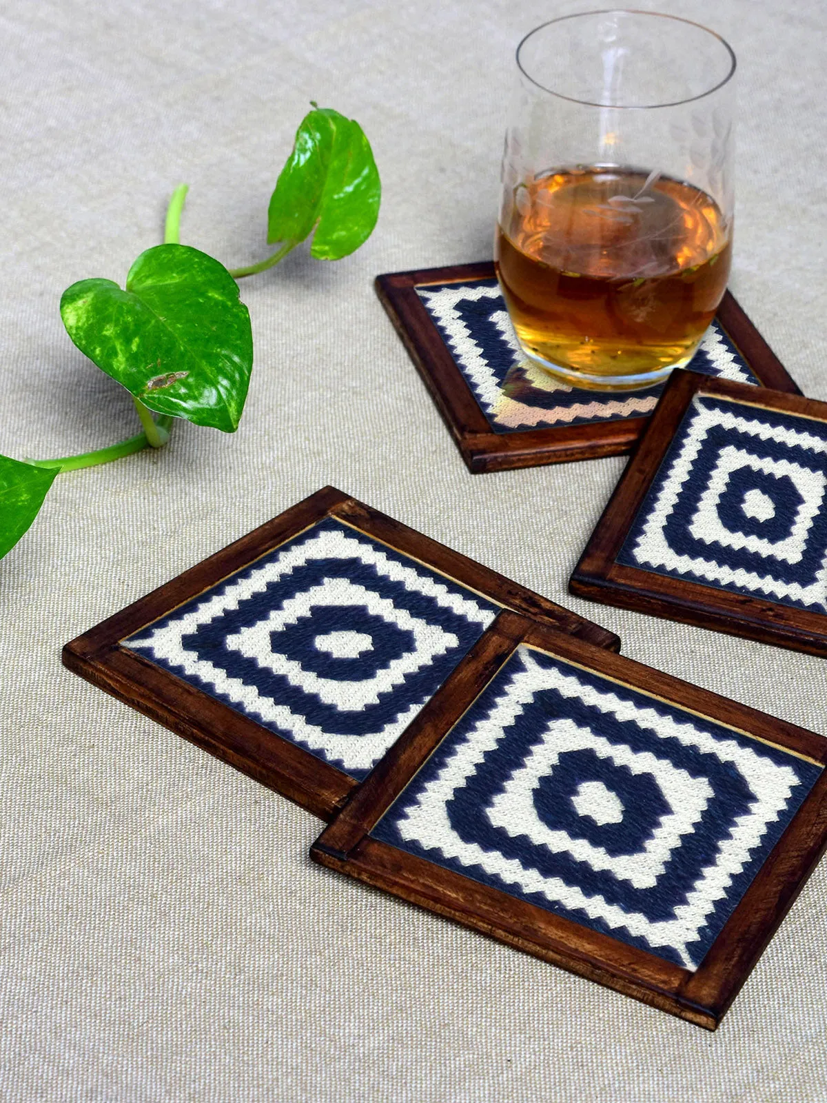 Lover'S Charm Cotton Coaster Coaster