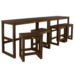 Monroe Modern Counter Height Balcony 6 Piece Set