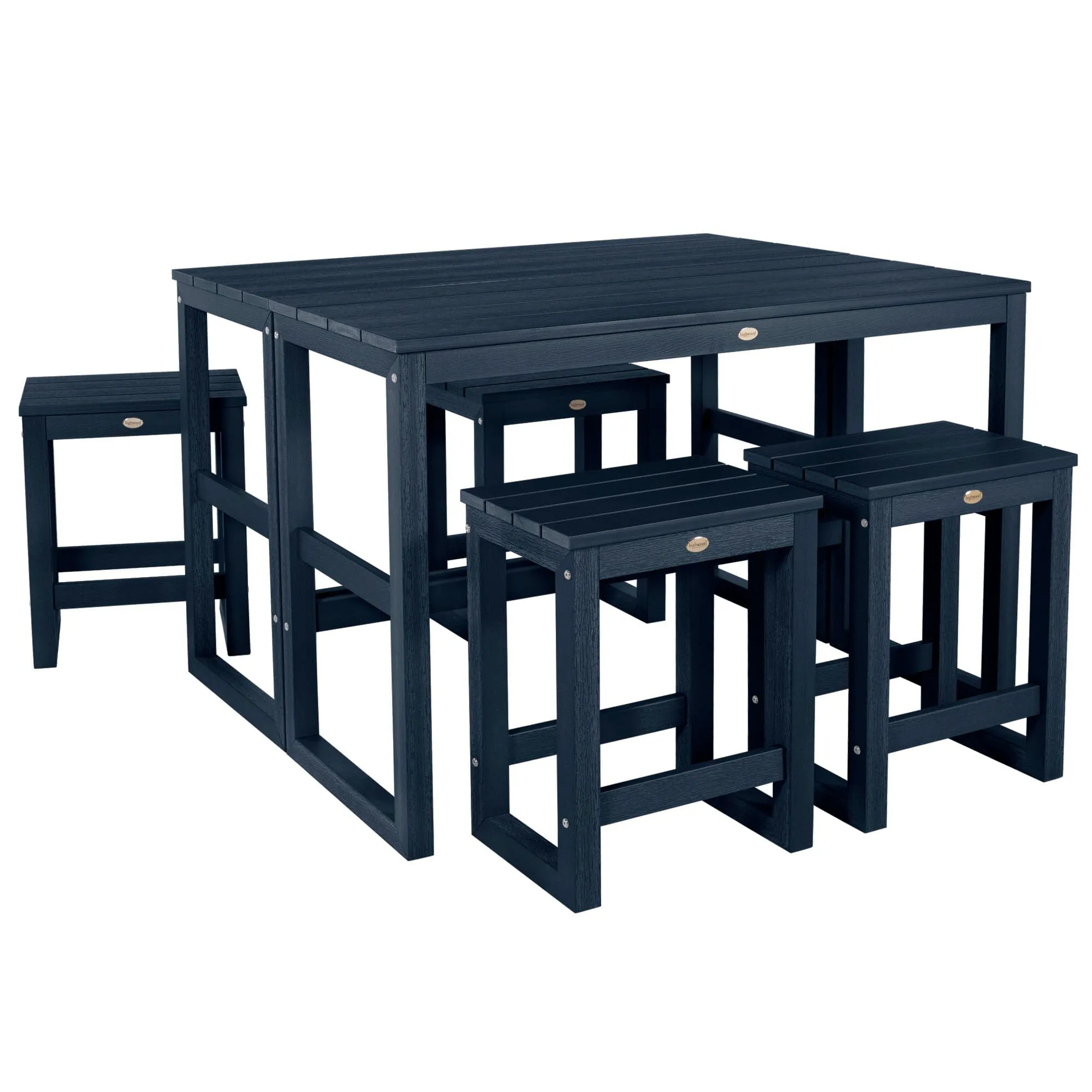 Monroe Modern Counter Height Balcony 6 Piece Set