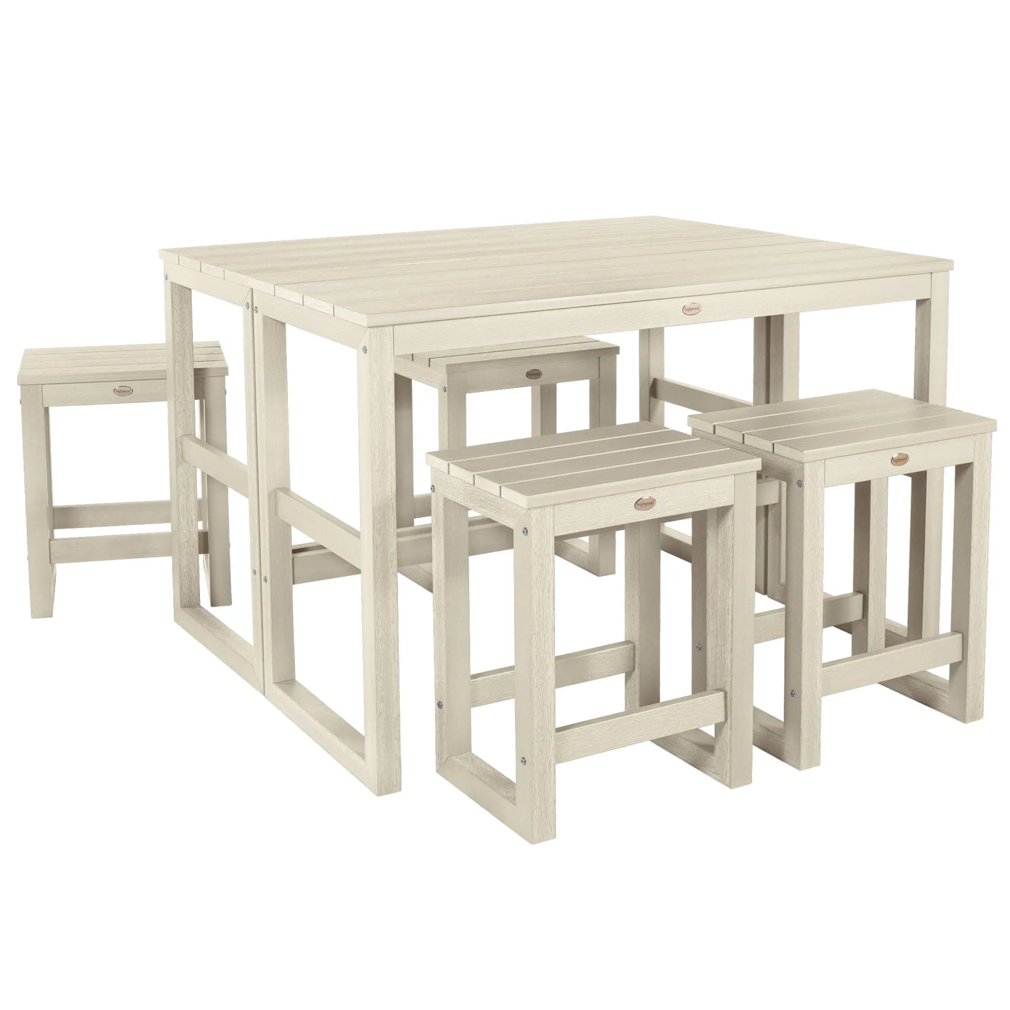Monroe Modern Counter Height Balcony 6 Piece Set