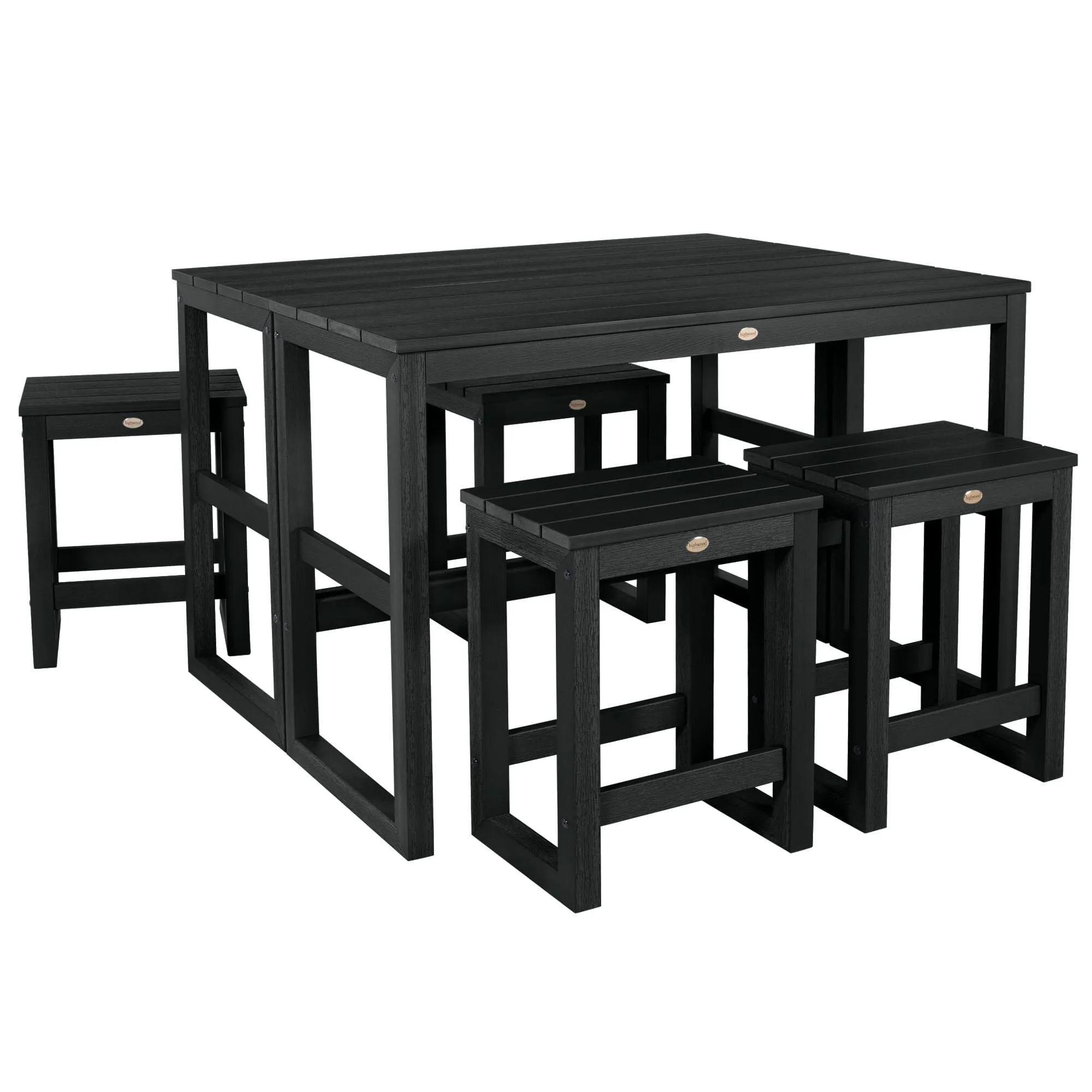 Monroe Modern Counter Height Balcony 6 Piece Set