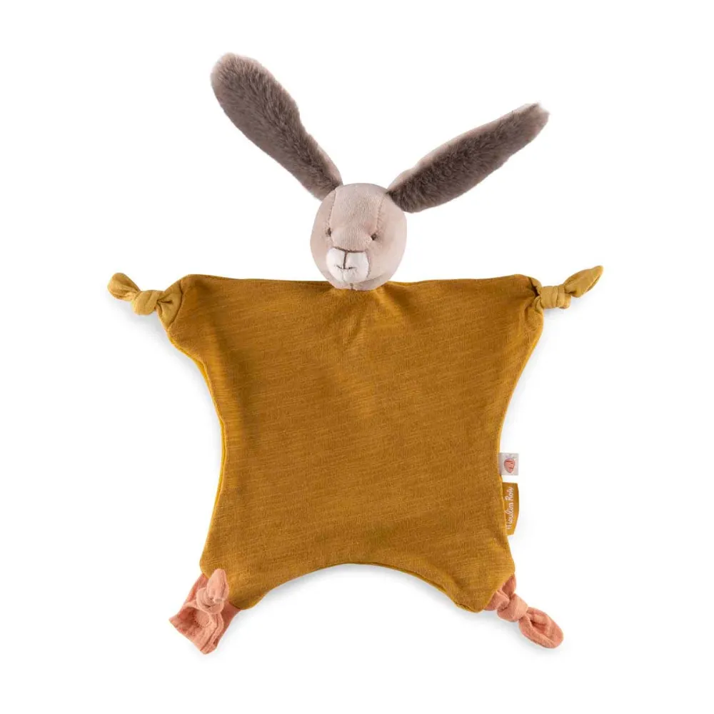 Moulin Roty Trois Petits Lapins- Ochre Rabbit Cuddle Toy