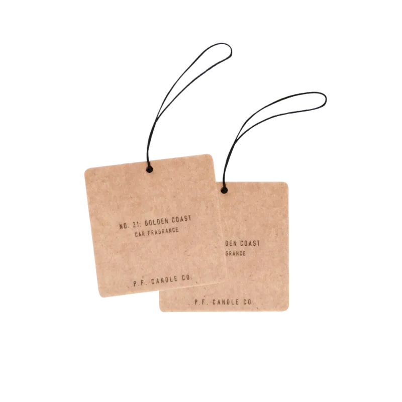 P. F. CANDLE CO CAR FRAGRANCE 2-PACK - GOLDEN COAST