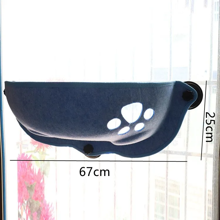 Window Hammock with Powerful Suction Cup Pet Kitten Hanging Bed Storage Pet Warming Ferret Cage  Frame Seat Bed