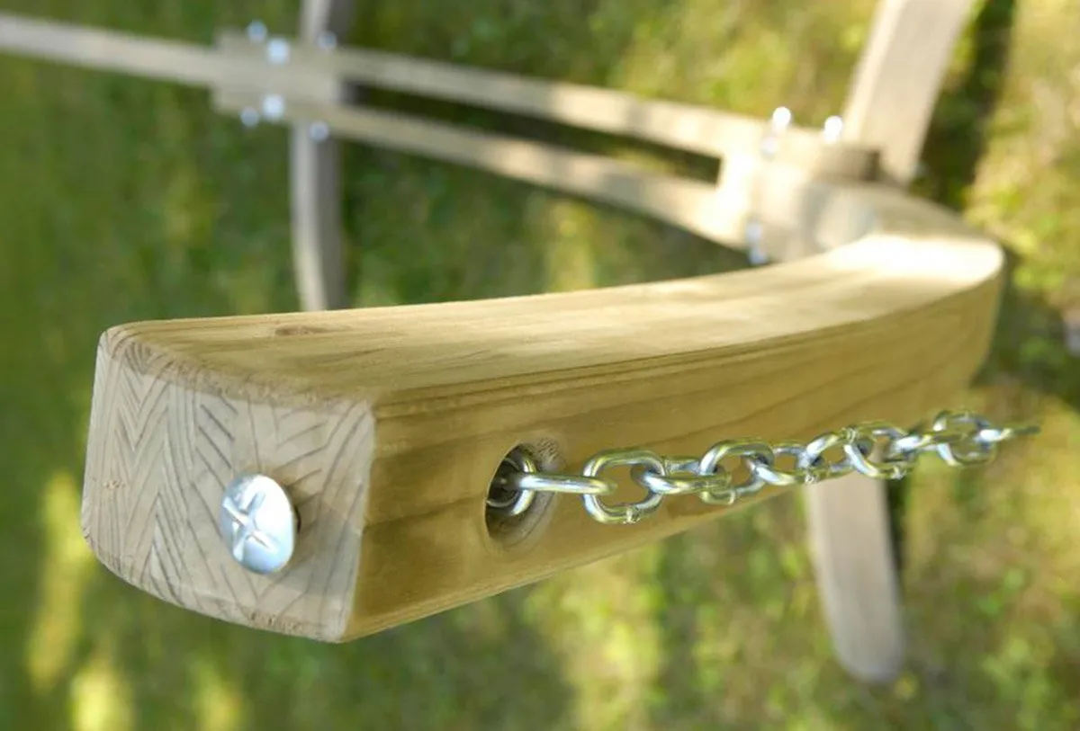 Wooden Hammock Stand Arc
